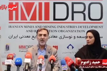 مصاحبه مطبوعاتی دکتر زادبوم در نمایشگاه اکسپو 2025