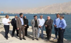 سرپرست منطقه ویژه اقتصادی پارسیان از بندر پتروشیمی پارس عسلویه بازدید کرد