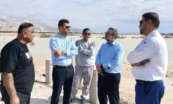 بازدید فرماندار شهرستان پارسیان از منطقه ویژه اقتصادی صنایع انرژی‌ بر پارسیان