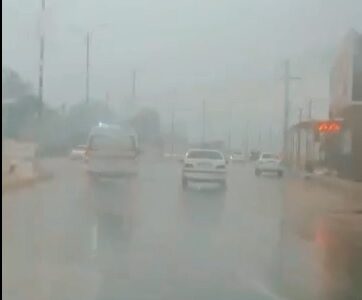 امداد رسانی به حادثه دیده سیل روز یکشنبه در جاده غورزه به کوشکنار