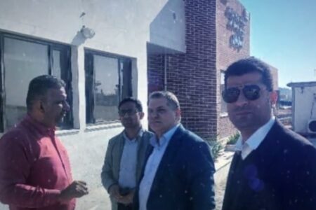 دیدار سرزده مدیرعامل جدید  با کارکنان عملیاتی مجموعه منطقه ویژه اقتصادی  پارسیان